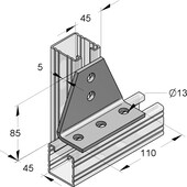 Verbindungslaschen SX 45